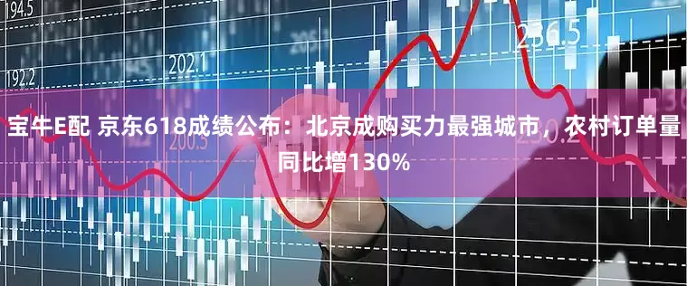 宝牛E配 京东618成绩公布：北京成购买力最强城市，农村订单量同比增130%
