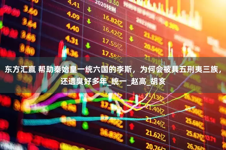 东方汇赢 帮助秦始皇一统六国的李斯，为何会被具五刑夷三族，还遗臭好多年_统一_赵高_胡亥